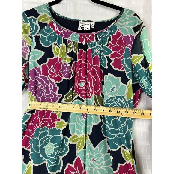 Croft & Barrow Women's Knit Top Size XL 3/4 Sleeve Multicolored - Picture 4 of 10